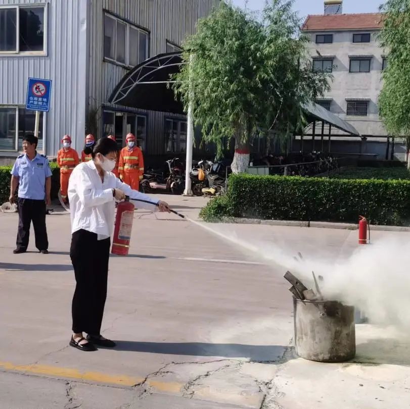 “预防为主，防消结合”—河南贝迪塑业消防安全应急疏散灭火演习